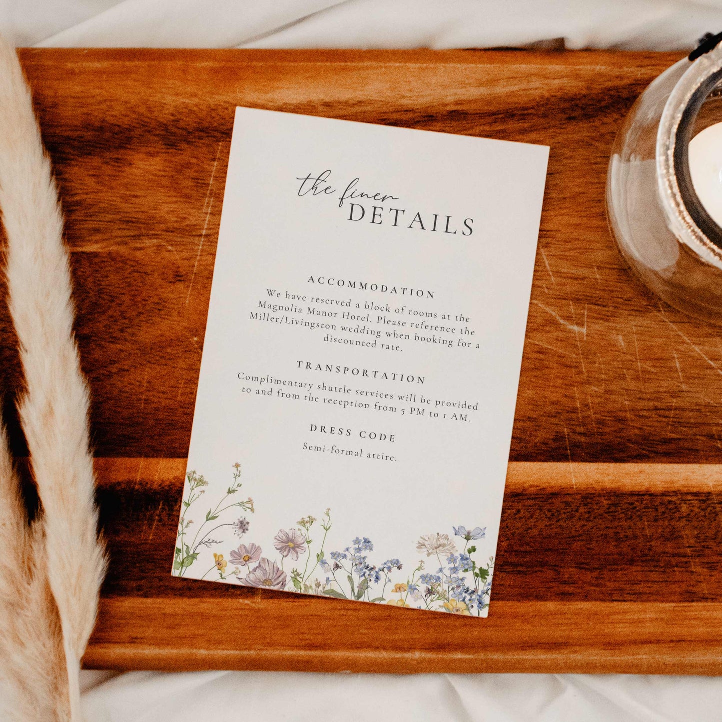 Wildflower Details Card – Canva Template – Elodie (Copy)