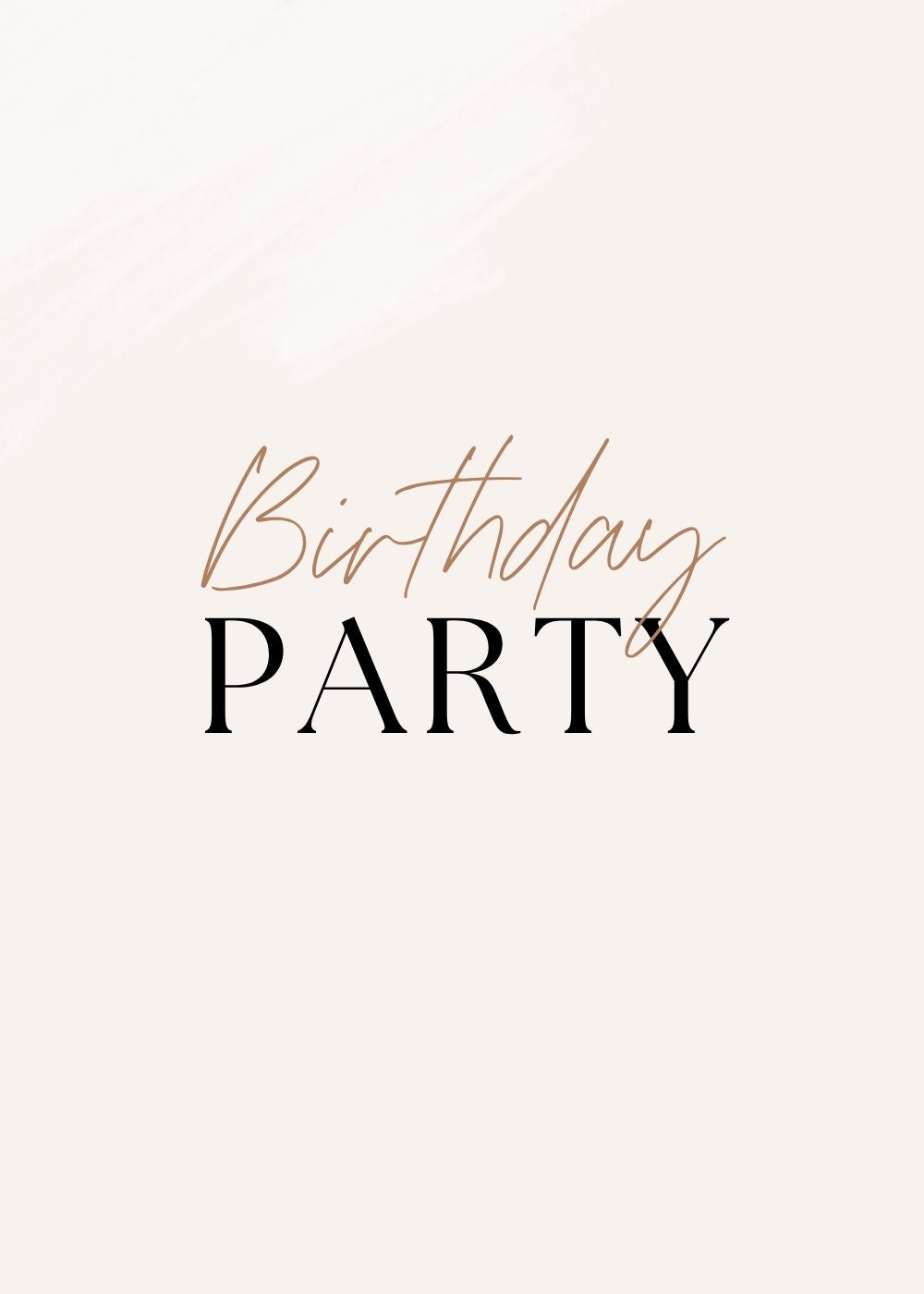 Birthday