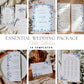 Blue Toile Essential Wedding Package – Canva Template – Elodie