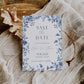 Blue Toile Premium Wedding Package – Canva Template – Elodie
