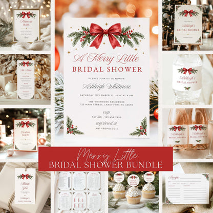 A Merry Little Bridal Shower Bundle