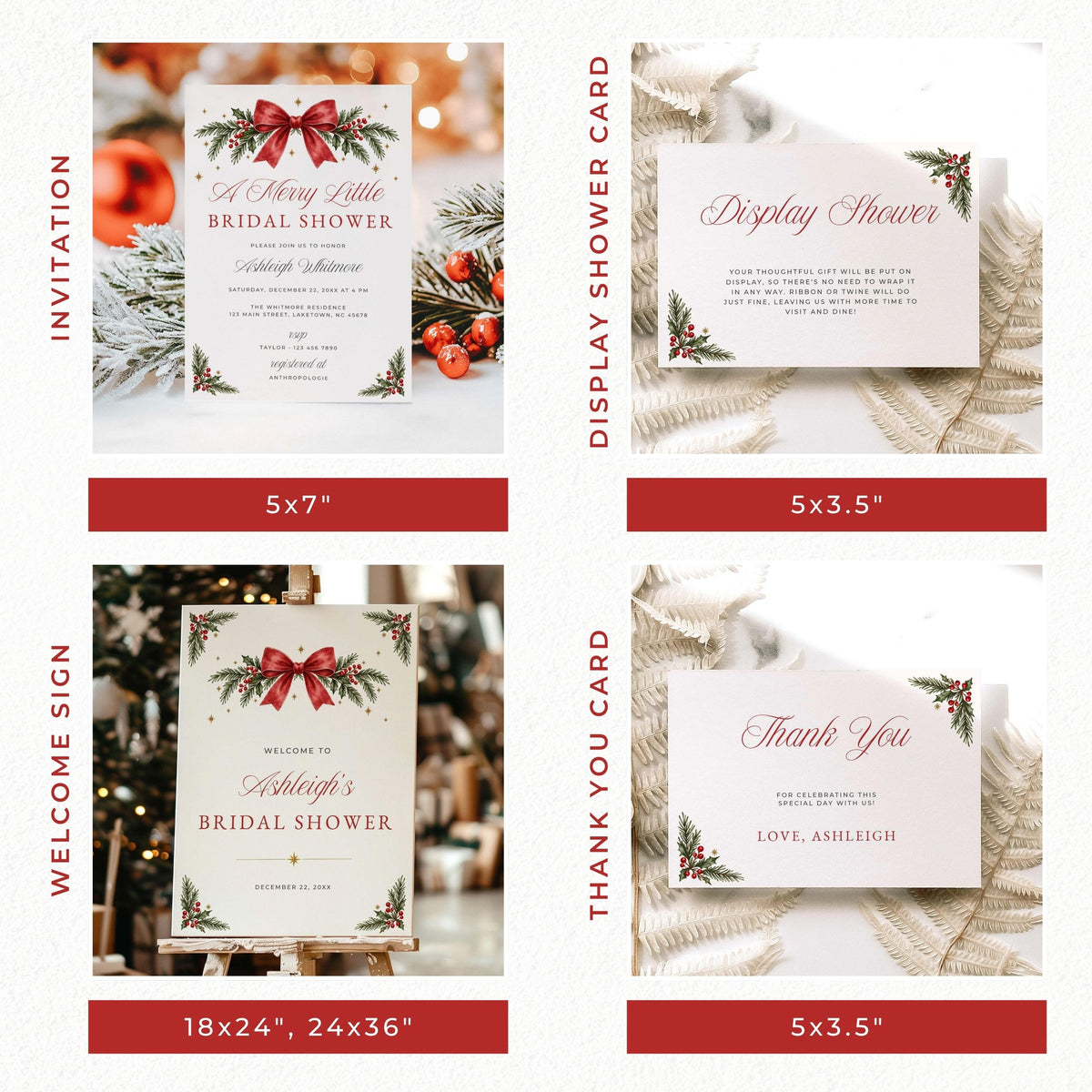 A Merry Little Bridal Shower Bundle