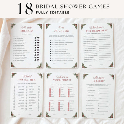 A Merry Little Bridal Shower Bundle