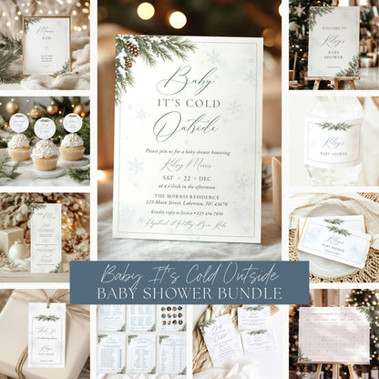 Baby It’s Cold Outside Winter Baby Shower Bundle