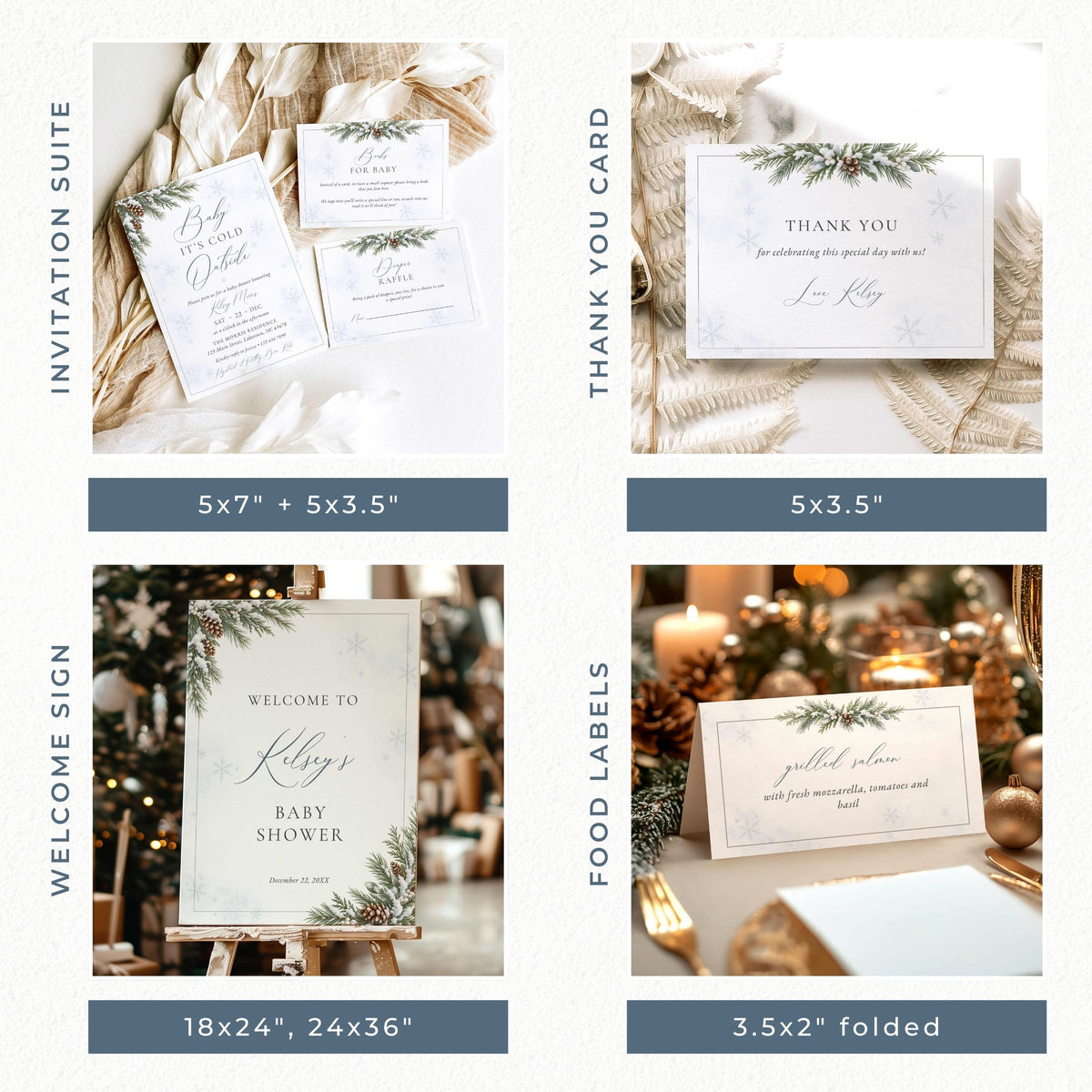 Baby It’s Cold Outside Winter Baby Shower Bundle