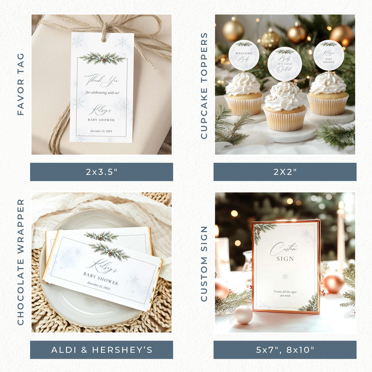 Baby It’s Cold Outside Winter Baby Shower Bundle
