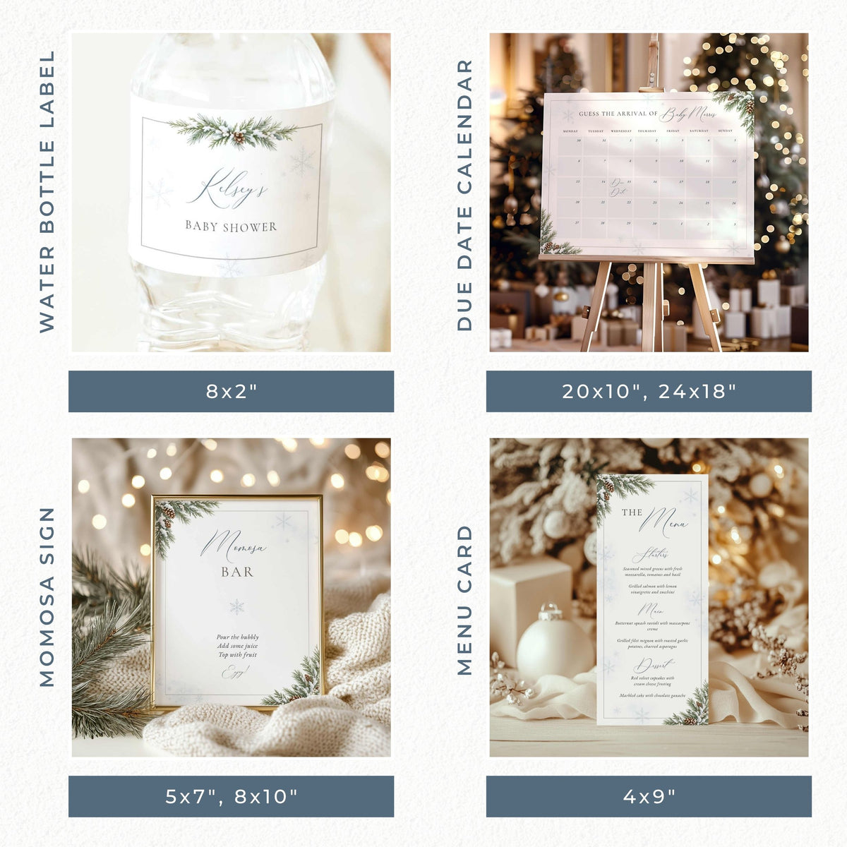 Baby It’s Cold Outside Winter Baby Shower Bundle