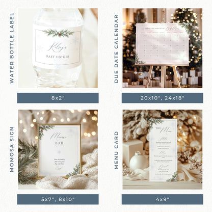 Baby It’s Cold Outside Winter Baby Shower Bundle