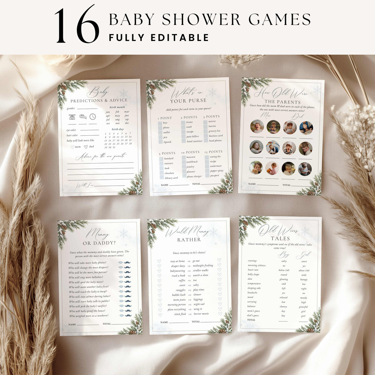 Baby It’s Cold Outside Winter Baby Shower Games & Activities
