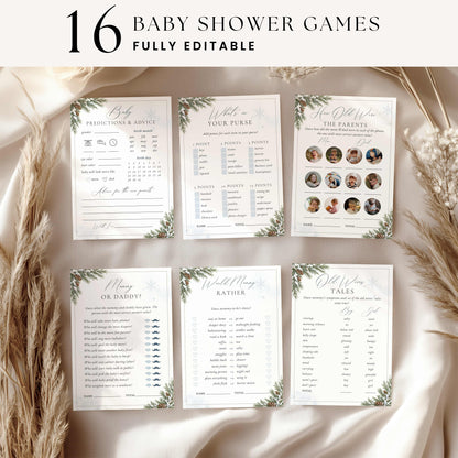 Baby It’s Cold Outside Winter Baby Shower Games & Activities