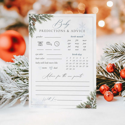 Baby It’s Cold Outside Winter Baby Shower Games & Activities