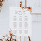 Birthday Seating Chart - Terracotta Bloom