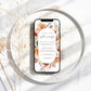 Elopement Digital Invitation - Terracotta Bloom