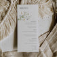 Wildflower Menu Card – Canva Template – Aurelie