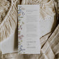 Wildflower Table Setting Thank You Card – Canva Template – Aurelie