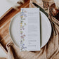 Wildflower Table Setting Thank You Card – Canva Template – Aurelie