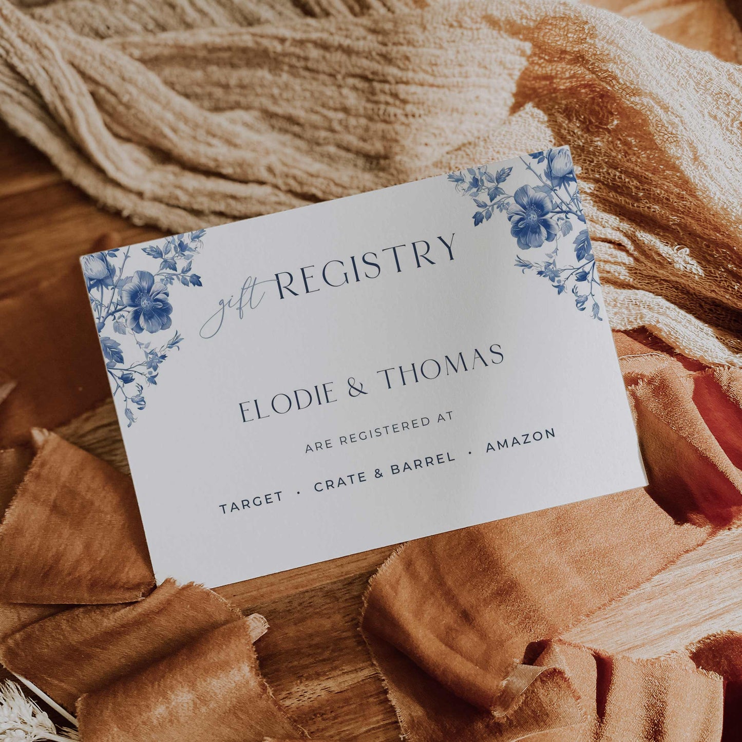 Premium Wedding Invitation Suite – Canva Template – Elodie