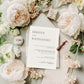 Elegant Minimalist Wedding Invitation