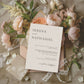 Elegant Minimalist Wedding Invitation