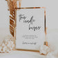 Reception Sign Package – Canva Template – Serena