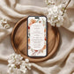 Wedding Digital Invitation - Terracotta Bloom